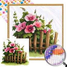 Load image into Gallery viewer, AB Diamond Painting - Full Round - flower fence (40*40CM)