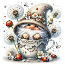 Load image into Gallery viewer, AB Diamond Painting - Full Round - Dandelion Gnome (40*40CM)