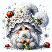 Load image into Gallery viewer, AB Diamond Painting - Full Round - Dandelion Gnome (40*40CM)