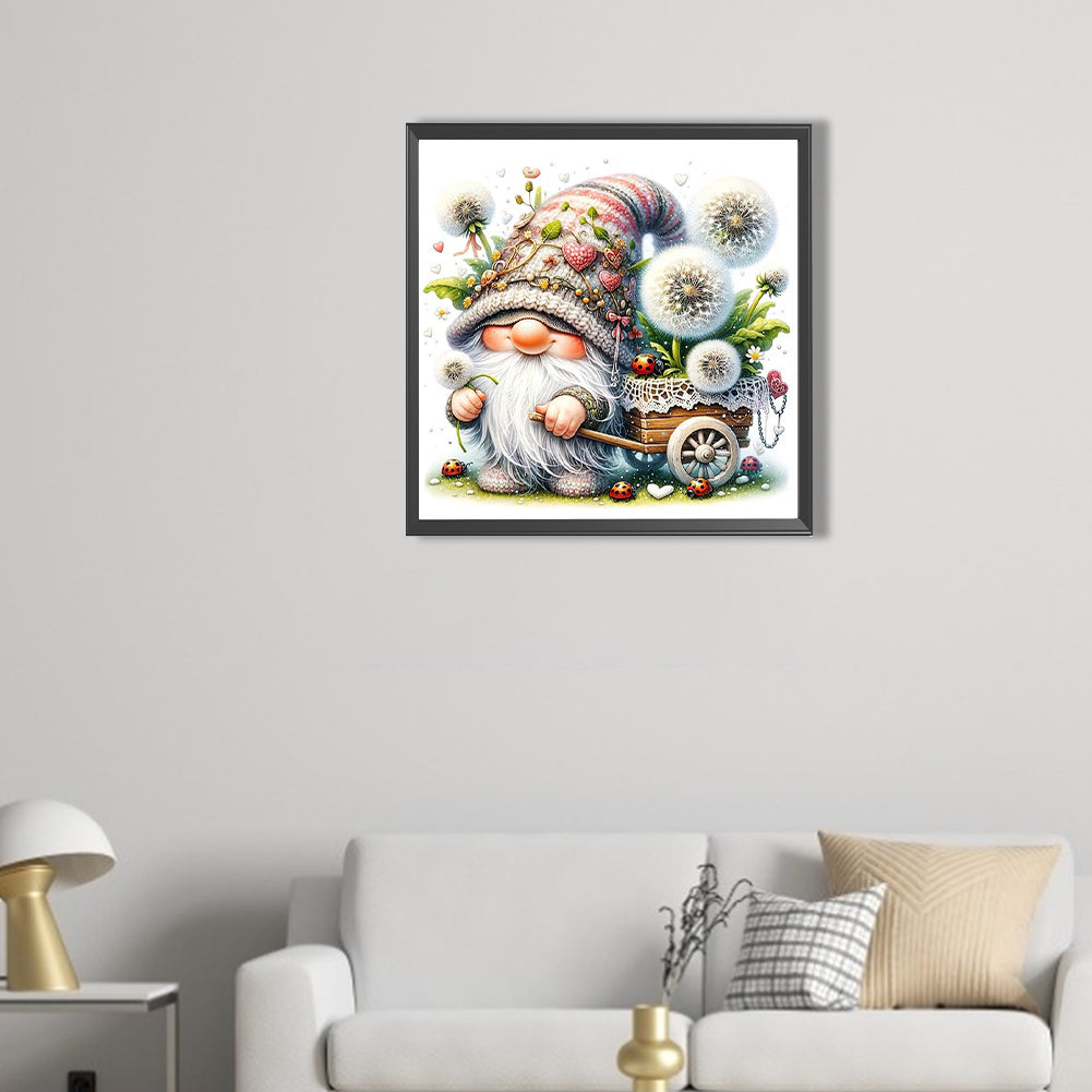 AB Diamond Painting - Full Round - Dandelion Gnome (40*40CM)