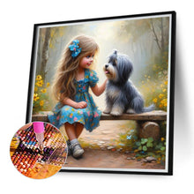 Load image into Gallery viewer, Diamond Painting - Full Round - Adorable children (40*40CM)