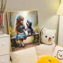 Load image into Gallery viewer, Diamond Painting - Full Round - Adorable children (40*40CM)