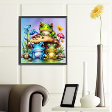 Load image into Gallery viewer, Diamond Painting - Full Round - cartoon frog (40*40CM)