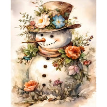 Load image into Gallery viewer, Diamond Painting - Full Square - snowman (40*50CM)