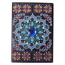 Load image into Gallery viewer, Special Shaped Mandala Diamond Painting Diary Book Rhinestone Art Hand Craft Kit