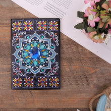 Load image into Gallery viewer, Special Shaped Mandala Diamond Painting Diary Book Rhinestone Art Hand Craft Kit