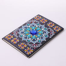 Load image into Gallery viewer, Special Shaped Mandala Diamond Painting Diary Book Rhinestone Art Hand Craft Kit