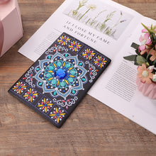 Load image into Gallery viewer, Special Shaped Mandala Diamond Painting Diary Book Rhinestone Art Hand Craft Kit
