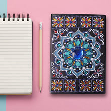 Load image into Gallery viewer, Special Shaped Mandala Diamond Painting Diary Book Rhinestone Art Hand Craft Kit