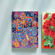 Load image into Gallery viewer, Special Shaped Butterfly Diamond Painting Diary Book Crystal Notepad Sketchbook