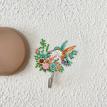 Load image into Gallery viewer, 6Pcs Diamond Painting Hooks Colorful Animal Flower Diamond Art Craft Wall Hooks