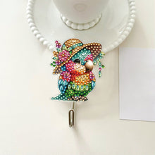 Load image into Gallery viewer, 6Pcs Diamond Painting Hooks Colorful Animal Flower Diamond Art Craft Wall Hooks