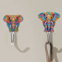 Load image into Gallery viewer, 6Pcs Diamond Painting Hooks Colorful Animal Flower Diamond Art Craft Wall Hooks