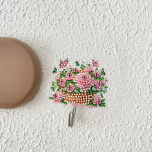 Load image into Gallery viewer, 6Pcs Diamond Painting Hooks Colorful Animal Flower Diamond Art Craft Wall Hooks