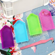 Load image into Gallery viewer, 111Pcs DIY Diamond Painting Tools Set Tweezers Art Craft Supplies (Pink)