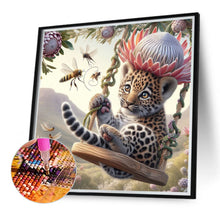 Load image into Gallery viewer, Diamond Painting - Full Round - swing leopard (40*40CM)