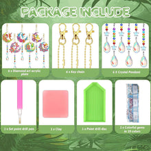 Load image into Gallery viewer, Elf Suncatcher Diamond Painting Hanging Pendant Diamond Drawing Hanging Ornament