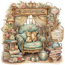 Load image into Gallery viewer, Diamond Painting - Full Round - cozy house (40*40CM)