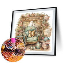 Load image into Gallery viewer, Diamond Painting - Full Round - cozy house (40*40CM)