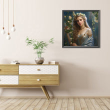 Load image into Gallery viewer, AB Diamond Painting - Full Round - flower princess (40*40CM)