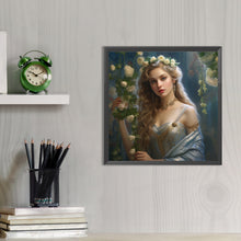 Load image into Gallery viewer, AB Diamond Painting - Full Round - flower princess (40*40CM)