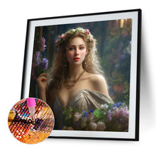 Load image into Gallery viewer, AB Diamond Painting - Full Round - flower princess (40*40CM)