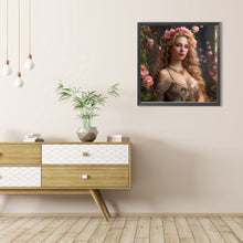Load image into Gallery viewer, AB Diamond Painting - Full Round - flower princess (40*40CM)