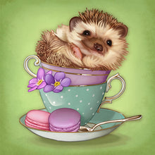 Load image into Gallery viewer, AB Diamond Painting - Full Square - hedgehog (40*40CM)