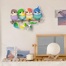 Load image into Gallery viewer, Bird DIY Diamond Painting Art Hooks Punch Free with 4 Hooks for Beginners Adults