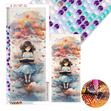Load image into Gallery viewer, Diamond Painting - Full Round - girl reading book under tree (30*70CM)