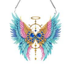 Load image into Gallery viewer, Acrylic Special Shape Colorful Wing Diamond Painting Pendant for Wall Window