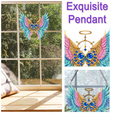 Load image into Gallery viewer, Acrylic Special Shape Colorful Wing Diamond Painting Pendant for Wall Window