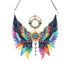 Load image into Gallery viewer, Acrylic Special Shape Colorful Wing Diamond Painting Pendant for Wall Window