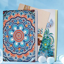 Load image into Gallery viewer, 50 Pages A5 Special Shaped Mandala Mosaic Diamond Sketching Book for Adults Kids