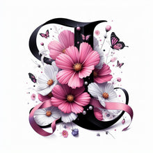 Load image into Gallery viewer, Diamond Painting - Full Round - Daisy Butterfly Letter I (30*30CM)