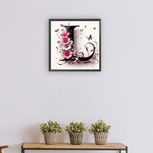 Load image into Gallery viewer, Diamond Painting - Full Round - Daisy butterfly letter L (30*30CM)