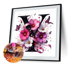 Load image into Gallery viewer, Diamond Painting - Full Round - Daisy butterfly letter Y (30*30CM)