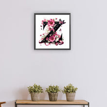 Load image into Gallery viewer, Diamond Painting - Full Round - Daisy Butterfly Letter Z (30*30CM)