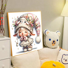 Load image into Gallery viewer, Diamond Painting - Full Round - little lamb gnome (40*40CM)