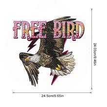 Load image into Gallery viewer, Acrylic Special Shape Free Eagle Diamond Painting Pendant for Home Wall Window