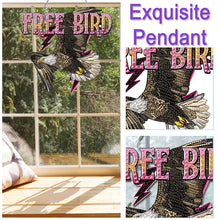 Load image into Gallery viewer, Acrylic Special Shape Free Eagle Diamond Painting Pendant for Home Wall Window