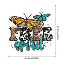 Load image into Gallery viewer, Acrylic Special Shape Butterfly Diamond Painting Pendant for Home Wall Window