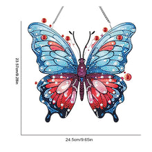 Load image into Gallery viewer, Acrylic Special Shape Butterfly Diamond Painting Hanging Pendant for Art Crafts
