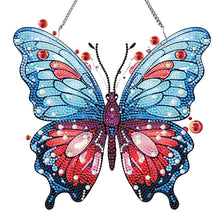 Load image into Gallery viewer, Acrylic Special Shape Butterfly Diamond Painting Hanging Pendant for Art Crafts