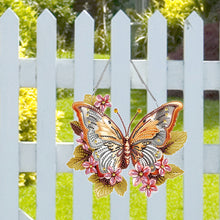 Load image into Gallery viewer, Acrylic Special Shape Butterfly Diamond Painting Hanging Pendant for Art Crafts