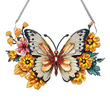 Load image into Gallery viewer, Acrylic Special Shape Butterfly Diamond Painting Hanging Pendant for Art Crafts