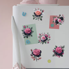 Load image into Gallery viewer, Rose Special Shape Diamond Painting Fridge Magnet for Adults Kids Beginners