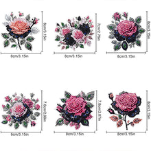 Load image into Gallery viewer, Rose Special Shape Diamond Painting Fridge Magnet for Adults Kids Beginners