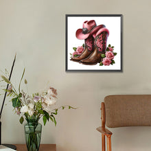 Load image into Gallery viewer, Diamond Painting - Full Round - cowboy boots (30*30CM)