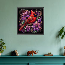 Load image into Gallery viewer, Diamond Painting - Full Round - cardinal (30*30CM)